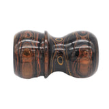 Honey Ebonite Handcrafted Shaving Brush Handle (fits 24mm, 26mm knots) | Handcrafted Brush Handle | AP Shave Co.