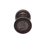 Honey Ebonite Handcrafted Shaving Brush Handle (fits 24mm, 26mm knots) | Handcrafted Brush Handle | AP Shave Co.