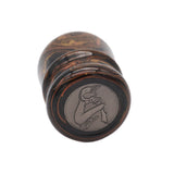 Honey Ebonite Handcrafted Shaving Brush Handle (fits 24mm, 26mm knots) | Handcrafted Brush Handle | AP Shave Co.