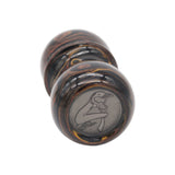 Honey Ebonite Handcrafted Shaving Brush Handle (fits 24mm, 26mm knots) | Handcrafted Brush Handle | AP Shave Co.