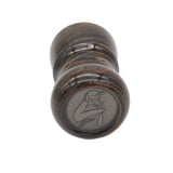 Honey Ebonite Handcrafted Shaving Brush Handle (fits 24mm, 26mm knots)