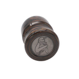 Honey Ebonite Handcrafted Shaving Brush Handle (fits 24mm, 26mm knots) | Handcrafted Brush Handle | AP Shave Co.