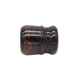 Honey Ebonite Handcrafted Shaving Brush Handle (fits 24mm, 26mm knots) | Handcrafted Brush Handle | AP Shave Co.
