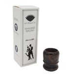 Honey Ebonite Handcrafted Shaving Brush Handle (fits 24mm, 26mm knots) | Handcrafted Brush Handle | AP Shave Co.