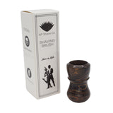 Honey Ebonite Handcrafted Shaving Brush Handle (fits 24mm, 26mm knots) | Handcrafted Brush Handle | AP Shave Co.