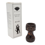 Honey Ebonite Handcrafted Shaving Brush Handle (fits 24mm, 26mm knots) | Handcrafted Brush Handle | AP Shave Co.