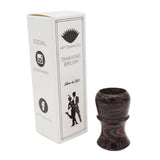 Honey Ebonite Handcrafted Shaving Brush Handle (fits 24mm, 26mm knots) | Handcrafted Brush Handle | AP Shave Co.