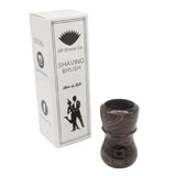 Honey Ebonite Handcrafted Shaving Brush Handle (fits 24mm, 26mm knots)