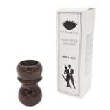 Honey Ebonite Handcrafted Shaving Brush Handle (fits 24mm, 26mm knots) | Handcrafted Brush Handle | AP Shave Co.