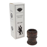 Honey Ebonite Handcrafted Shaving Brush Handle (fits 24mm, 26mm knots) | Handcrafted Brush Handle | AP Shave Co.