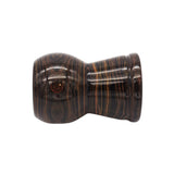 Honey Ebonite Handcrafted Shaving Brush Handle (fits 24mm, 26mm knots) | Handcrafted Brush Handle | AP Shave Co.