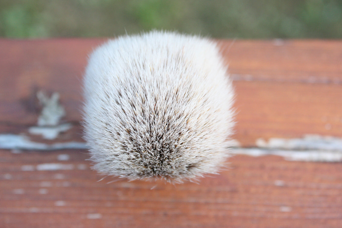 22MM SynBad w/ Elegant Emerald Handle - Extra Dense Shaving Brush