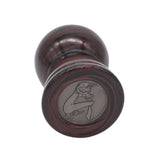 Raspberry Ebonite Handcrafted Shaving Brush Handle (fits 24mm, 26mm knots) | Handcrafted Brush Handle | AP Shave Co.