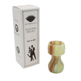 Jade Handcrafted Shaving Brush Handle (fits 24mm, 26mm knots) | Handcrafted Brush Handle | AP Shave Co.