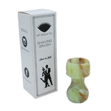 Jade Handcrafted Shaving Brush Handle (fits 24mm, 26mm knots) | Handcrafted Brush Handle | AP Shave Co.