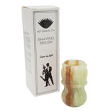 Jade Handcrafted Shaving Brush Handle (fits 24mm, 26mm knots) | Handcrafted Brush Handle | AP Shave Co.