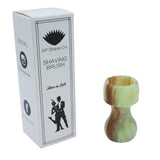 Jade Handcrafted Shaving Brush Handle (fits 24mm, 26mm knots) | Handcrafted Brush Handle | AP Shave Co.