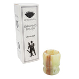 Jade Handcrafted Shaving Brush Handle (fits 24mm, 26mm knots) | Handcrafted Brush Handle | AP Shave Co.