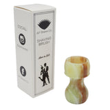 Jade Handcrafted Shaving Brush Handle (fits 24mm, 26mm knots) | Handcrafted Brush Handle | AP Shave Co.