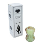 Jade Handcrafted Shaving Brush Handle (fits 24mm, 26mm knots) | Handcrafted Brush Handle | AP Shave Co.