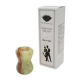 Jade Handcrafted Shaving Brush Handle (fits 24mm, 26mm knots) | Handcrafted Brush Handle | AP Shave Co.