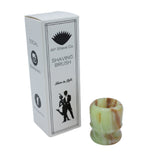 Jade Handcrafted Shaving Brush Handle (fits 24mm, 26mm knots) | Handcrafted Brush Handle | AP Shave Co.