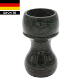 Jaguar Ebonite Handcrafted Shaving Brush Handle (fits 24mm, 26mm knots) | Handcrafted Brush Handle | AP Shave Co.