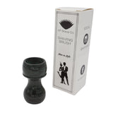 Jaguar Ebonite Handcrafted Shaving Brush Handle (fits 24mm, 26mm knots) | Handcrafted Brush Handle | AP Shave Co.