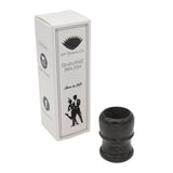 Jaguar Ebonite Handcrafted Shaving Brush Handle (fits 24mm, 26mm knots) | Handcrafted Brush Handle | AP Shave Co.