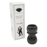 Jaguar Ebonite Handcrafted Shaving Brush Handle (fits 24mm, 26mm knots) | Handcrafted Brush Handle | AP Shave Co.