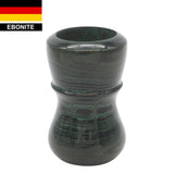 Jaguar Ebonite Handcrafted Shaving Brush Handle (fits 24mm, 26mm knots) | Handcrafted Brush Handle | AP Shave Co.