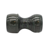 Jaguar Ebonite Handcrafted Shaving Brush Handle (fits 24mm, 26mm knots) | Handcrafted Brush Handle | AP Shave Co.