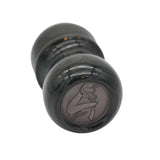 Jaguar Ebonite Handcrafted Shaving Brush Handle (fits 24mm, 26mm knots) | Handcrafted Brush Handle | AP Shave Co.