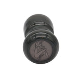 Jaguar Ebonite Handcrafted Shaving Brush Handle (fits 24mm, 26mm knots) | Handcrafted Brush Handle | AP Shave Co.