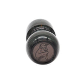 Jaguar Ebonite Handcrafted Shaving Brush Handle (fits 24mm, 26mm knots) | Handcrafted Brush Handle | AP Shave Co.