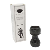 Jaguar Ebonite Handcrafted Shaving Brush Handle (fits 24mm, 26mm knots) | Handcrafted Brush Handle | AP Shave Co.