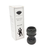 Jaguar Ebonite Handcrafted Shaving Brush Handle (fits 24mm, 26mm knots) | Handcrafted Brush Handle | AP Shave Co.