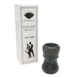 Jaguar Ebonite Handcrafted Shaving Brush Handle (fits 24mm, 26mm knots) | Handcrafted Brush Handle | AP Shave Co.