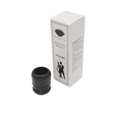 Jaguar Ebonite Handcrafted Shaving Brush Handle (fits 24mm, 26mm knots) | Handcrafted Brush Handle | AP Shave Co.