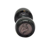 Jaguar Ebonite Handcrafted Shaving Brush Handle (fits 24mm, 26mm knots) | Handcrafted Brush Handle | AP Shave Co.