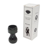 Jaguar Ebonite Handcrafted Shaving Brush Handle (fits 24mm, 26mm knots) | Handcrafted Brush Handle | AP Shave Co.