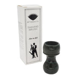 Jaguar Ebonite Handcrafted Shaving Brush Handle (fits 24mm, 26mm knots) | Handcrafted Brush Handle | AP Shave Co.