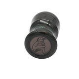 Jaguar Ebonite Handcrafted Shaving Brush Handle (fits 24mm, 26mm knots) | Handcrafted Brush Handle | AP Shave Co.