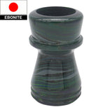 Joker Ebonite Handcrafted Shaving Brush Handle (fits 28mm, 30mm knots) | Handcrafted Brush Handle | AP Shave Co.