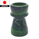 Joker Ebonite Handcrafted Shaving Brush Handle (fits 28mm, 30mm knots)