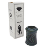 Joker Ebonite Handcrafted Shaving Brush Handle (fits 24mm, 26mm knots) | Handcrafted Brush Handle | AP Shave Co.