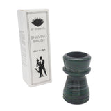 Joker Ebonite Handcrafted Shaving Brush Handle (fits 28mm, 30mm knots) | Handcrafted Brush Handle | AP Shave Co.