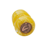 Lemon Drop Handcrafted Shaving Brush Handle (fits 28mm, 30mm knots) | Handcrafted Brush Handle | AP Shave Co.