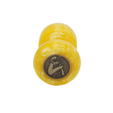 Lemon Drop Handcrafted Shaving Brush Handle (fits 28mm, 30mm knots) | Handcrafted Brush Handle | AP Shave Co.