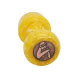 Lemon Drop Handcrafted Shaving Brush Handle (fits 24mm, 26mm knots) | Handcrafted Brush Handle | AP Shave Co.